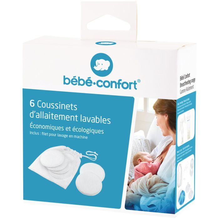 Вкладыш для бюстгальтера Bebe Confort Bamboo Nursing Pillow 6 шт (3101204000)