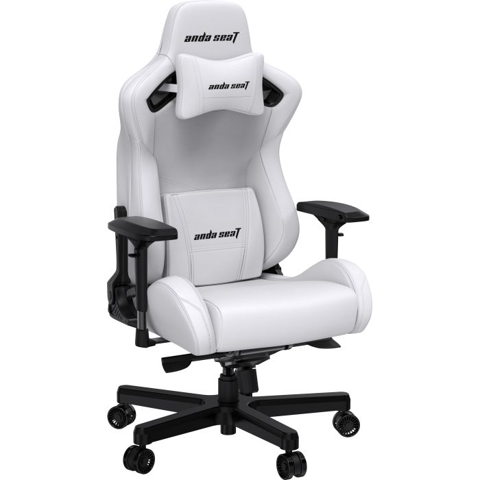 Кресло игровое Anda Seat Kaiser 2 Size XL White (AD12XL-07-W-PV-W01) изображение 3