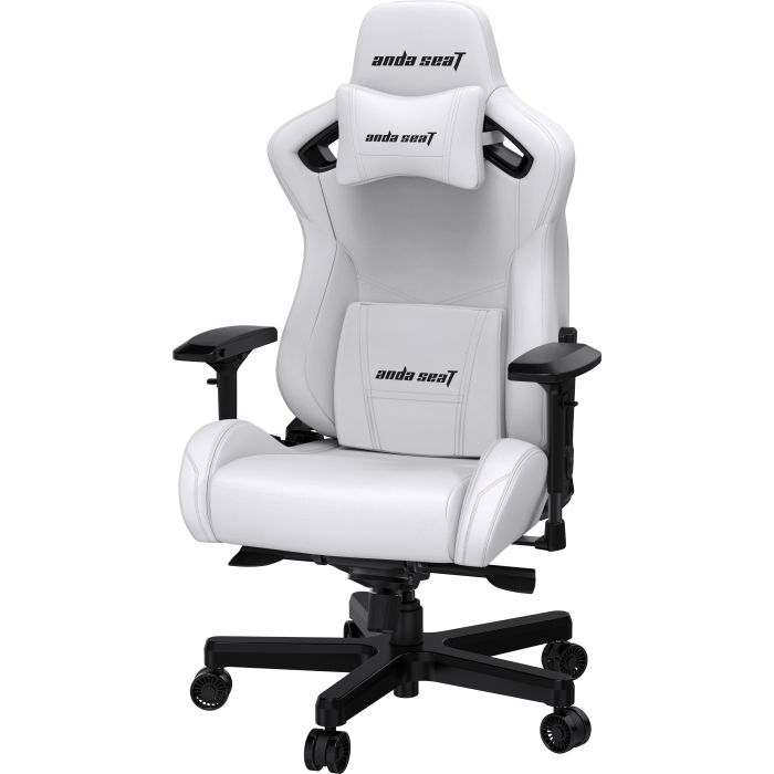 Кресло игровое Anda Seat Kaiser 2 Size XL White (AD12XL-07-W-PV-W01) изображение 4
