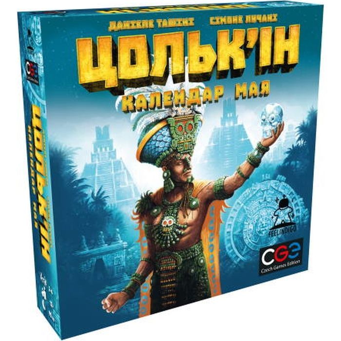 Настільна гра Feelindigo Цолькін: Календар Мая (Tzolk'in: The Mayan Calendar) українська (FI23053)