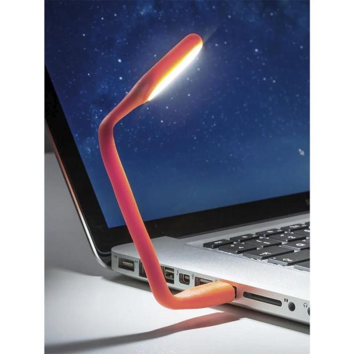 Лампа USB Optima LED, гибкая, розовый (UL-001-PI) изображение 2
