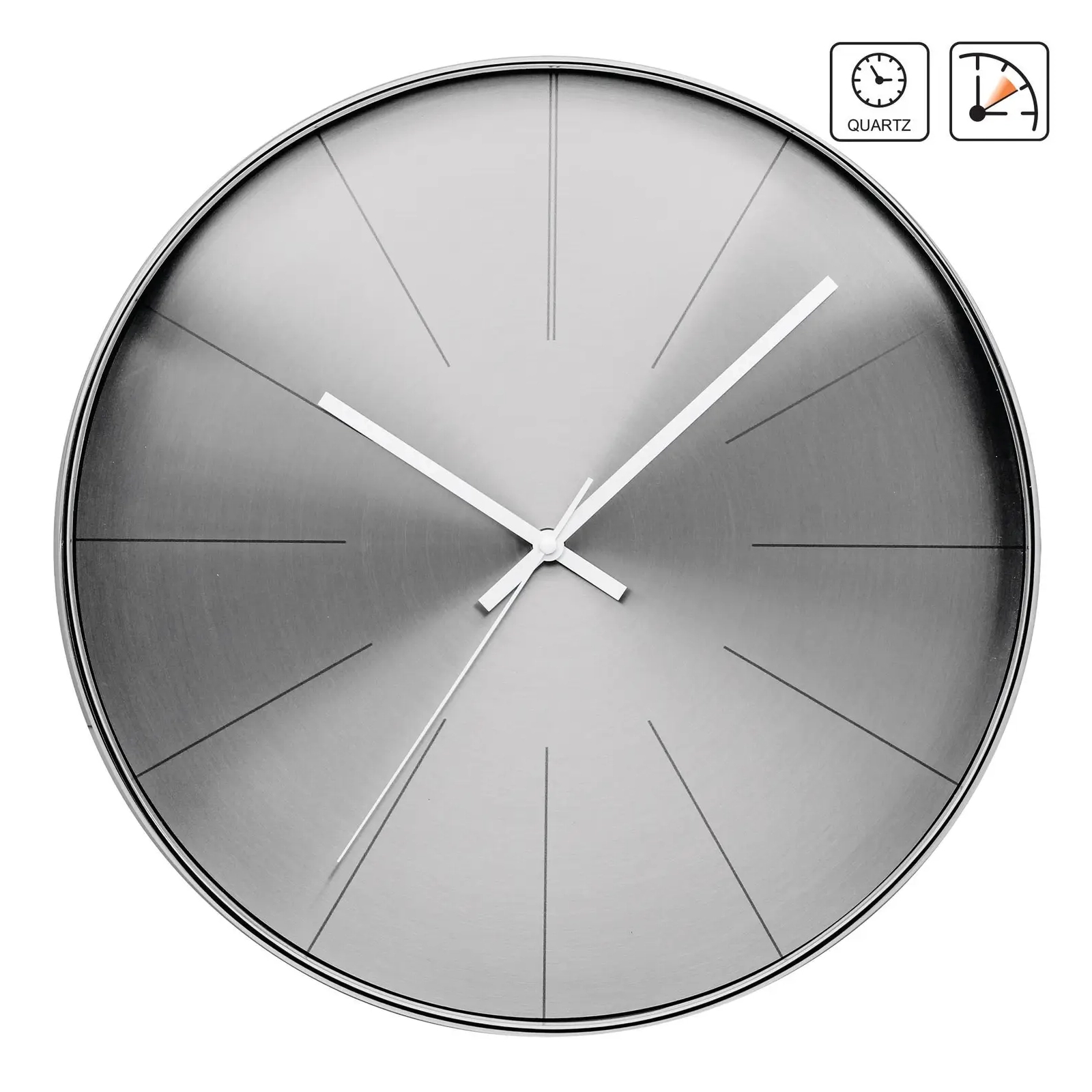 Настенные часы Technoline Silver (WT2410 grau) (DAS301791) изображение 2