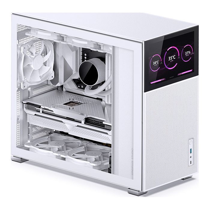 Корпус JONSBO D41 MESH SC White изображение 2