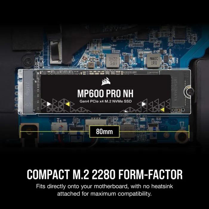 Накопичувач SSD M.2 2280 8TB MP600 PRO NH Corsair (CSSD-F8000GBMP600PNH) зображення 11