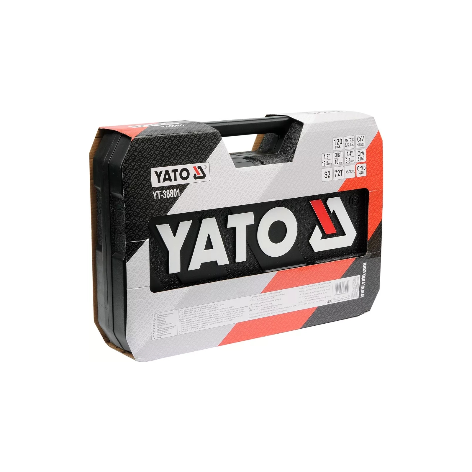 Набор инструментов Yato YT-38801 изображение 4
