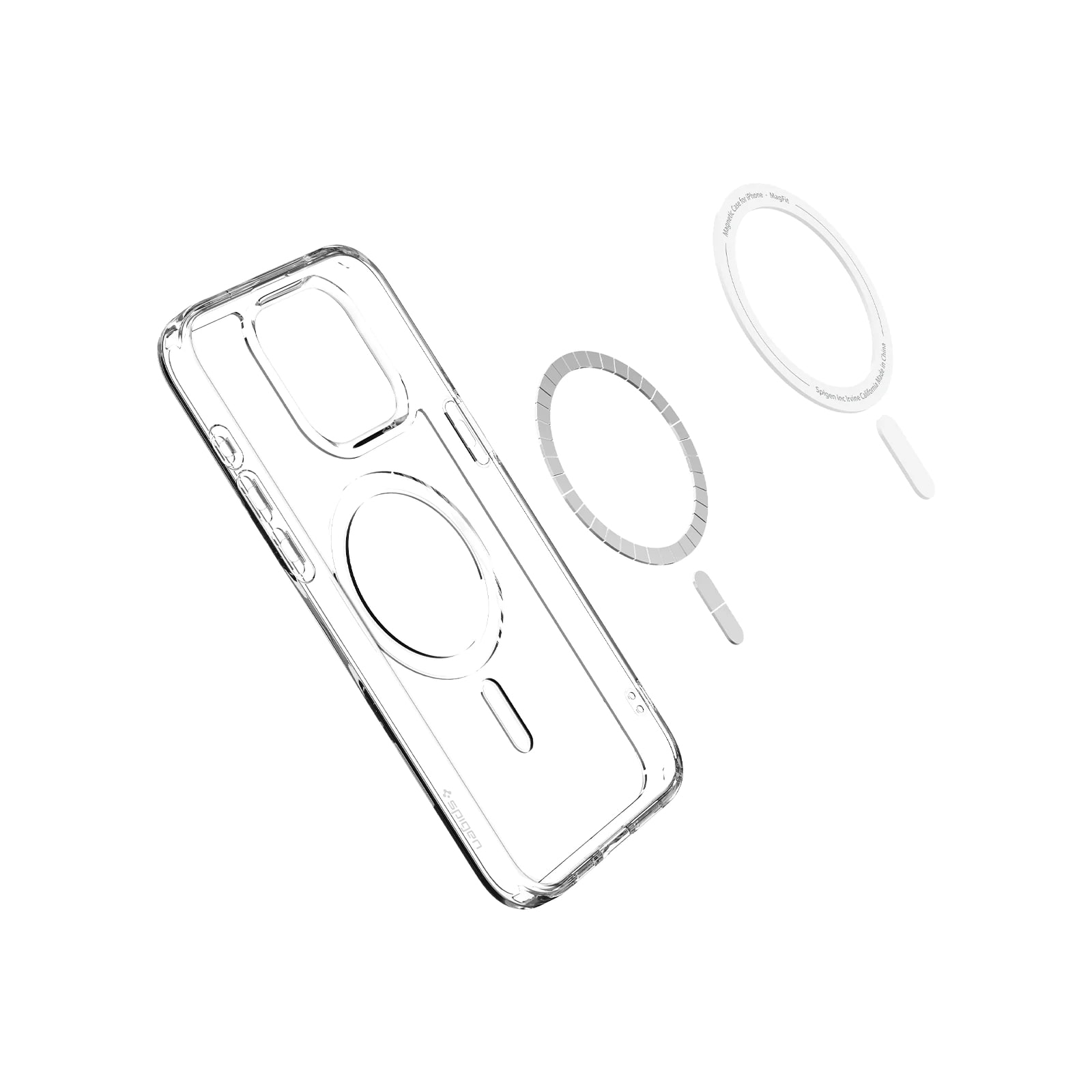 Чехол для мобильного телефона Spigen Apple iPhone 15 Pro Max Ultra Hybrid MagFit, White (ACS06576) изображение 6