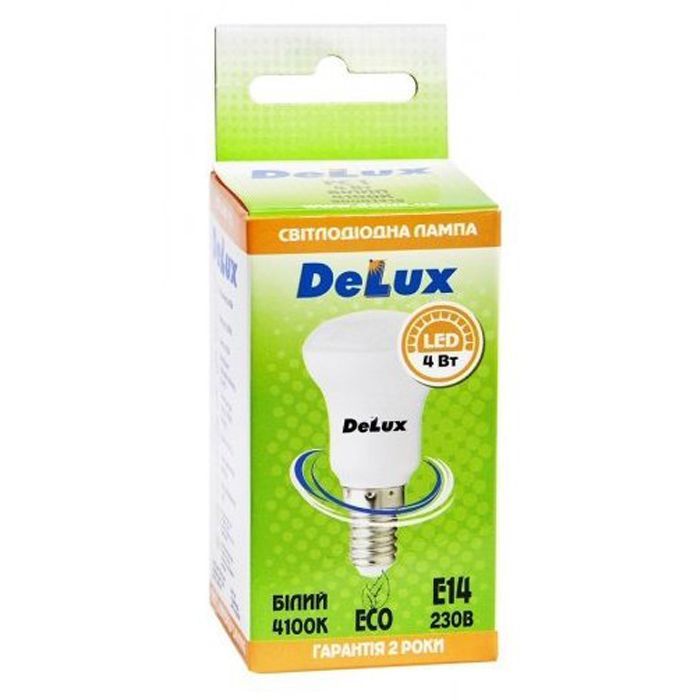 Лампочка Delux FC1 4Вт R39 4100K 220В E14 (90001318) изображение 2
