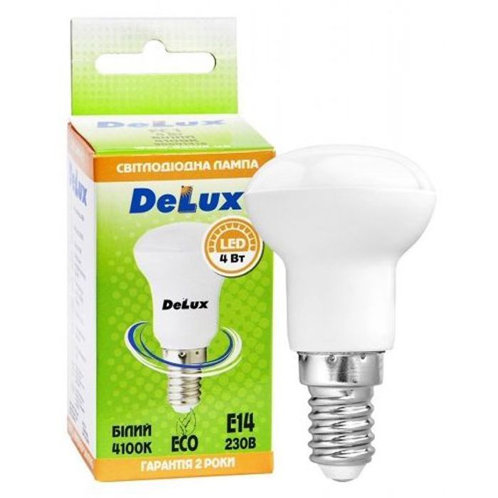 Лампочка Delux FC1 4Вт R39 4100K 220В E14 (90001318) изображение 3