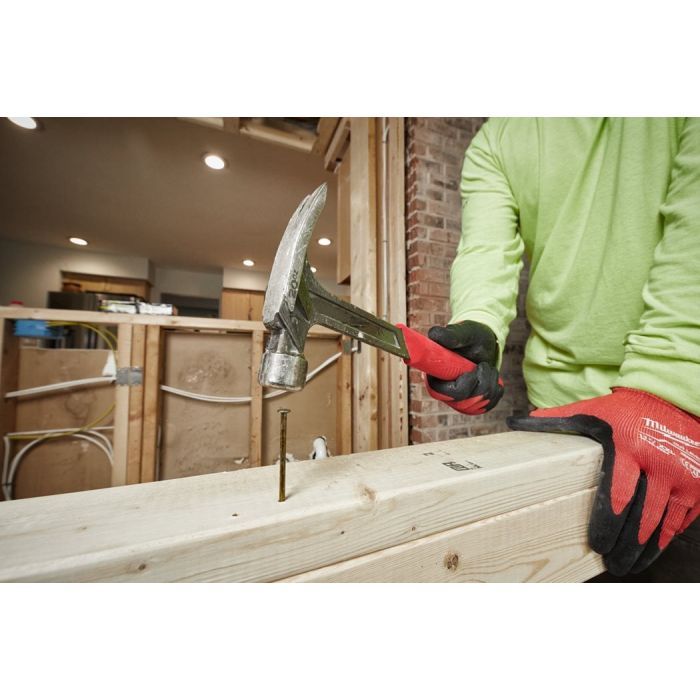 Молоток Milwaukee сталевий з прямим цвяходером 570 гр, рукоятка SHOCKSHIELD (4932478654) изображение 4