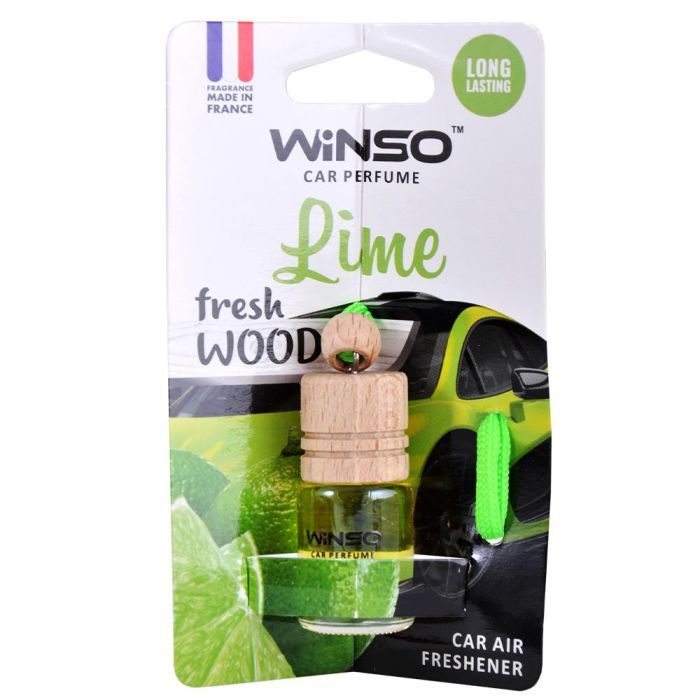 Ароматизатор для автомобіля WINSO Fresh WOOD Lime (530630)