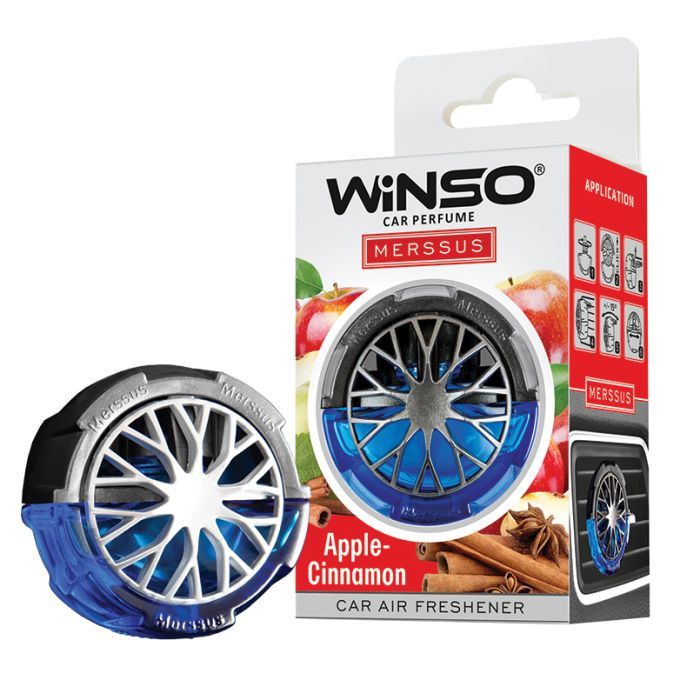 Ароматизатор для автомобіля WINSO Merssus AppleCinnamon (534390)