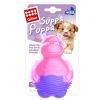 Игрушка для собак GiGwi Suppa Puppa Бегемотик с пищалкой 9 см розовый (75006)