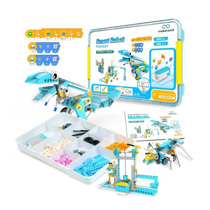 Конструктор Makerzoid Smart Robot Premium (MKZ-PF-PM) изображение 2
