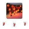 Гірлянда Chomik Санта струна , 2,2 м, 20 LED теплий білий, 2АА (5900779854178) зображення 3