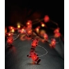 Гирлянда Chomik Санта струна, 2,2 м, 20 LED теплый белый, 2АА (5900779854178) изображение 5