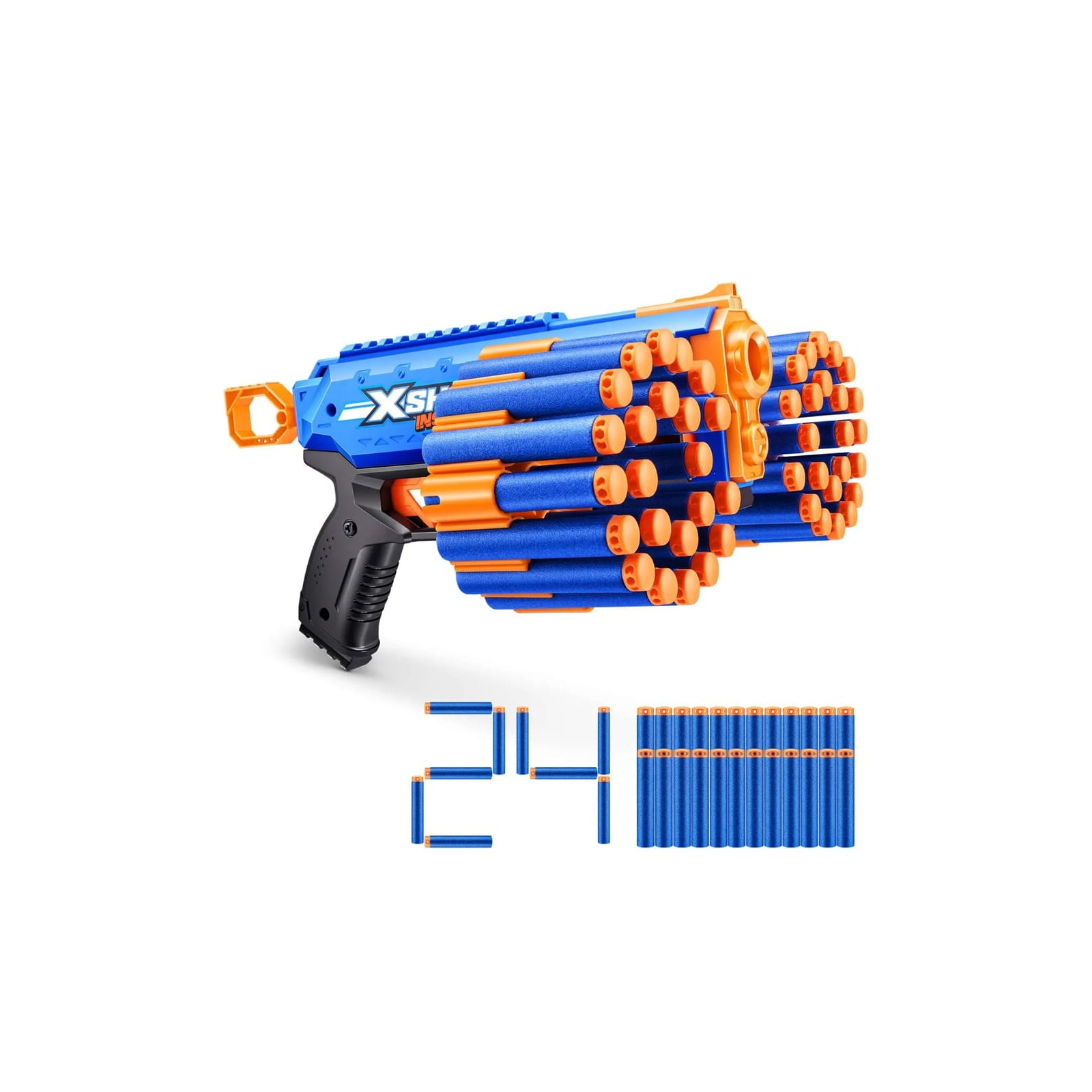 Игрушечное оружие Zuru X-Shot Быстрострельный бластер Insanity-Manic (24 патронов) (36603R)