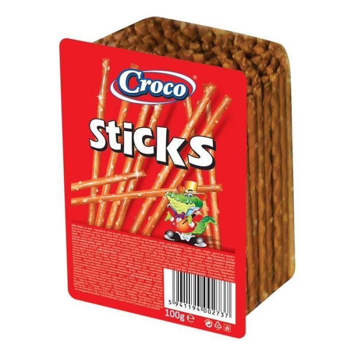 Соломка Croco Sticks соленая 100 г (5941194002737)