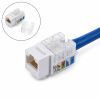 Модуль Keystone RJ45 UTP кат. 6, Slim, 110 IDC Kingda (KD-KJ2085UC6)