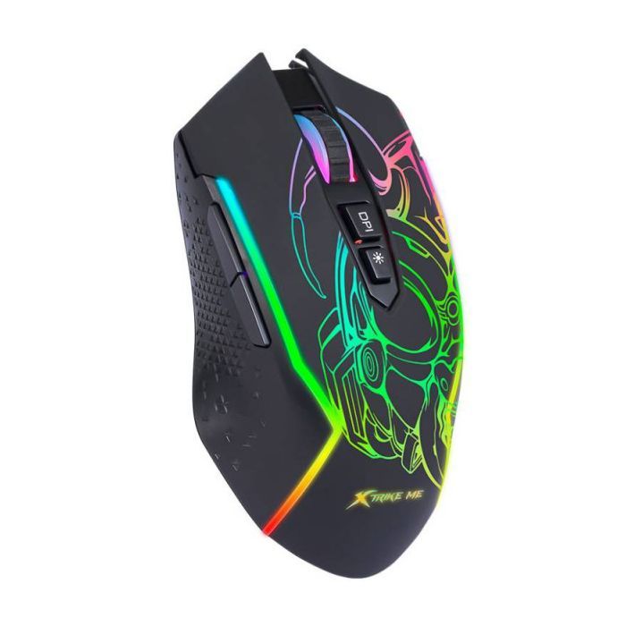 Мишка Xtrike ME GM-327 USB RGB Black (GM-327) зображення 3