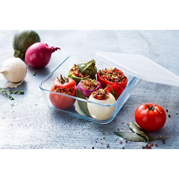 Форма для випікання Pyrex CookFreez з кришкою квадратна 20 х 20 см 2 л (219P001/7644) зображення 3