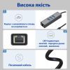 Концентратор USB 3.0 Type-C/Type-A to RJ45 Gigabit Lan, 3*USB 3.0, cable 13 cm Dynamode (DM-AD-GLAN-U3) зображення 5