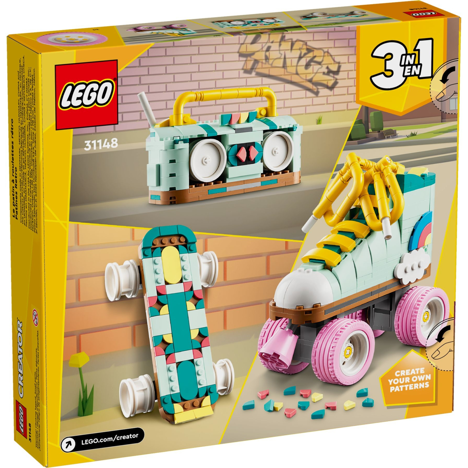 Конструктор LEGO Creator Ретро ролики 342 деталей (31148) изображение 8