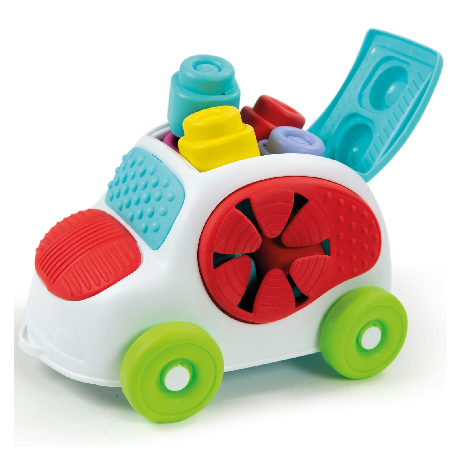 Развивающая игрушка Clementoni Машинка с конструктором Sensory Car, 8 деталей (17315) изображение 2