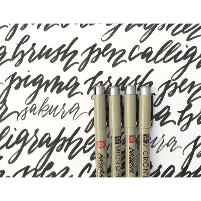 Лайнер Sakura Pigma Micron (0.5) 0,45 мм Черный (084511306448) изображение 5