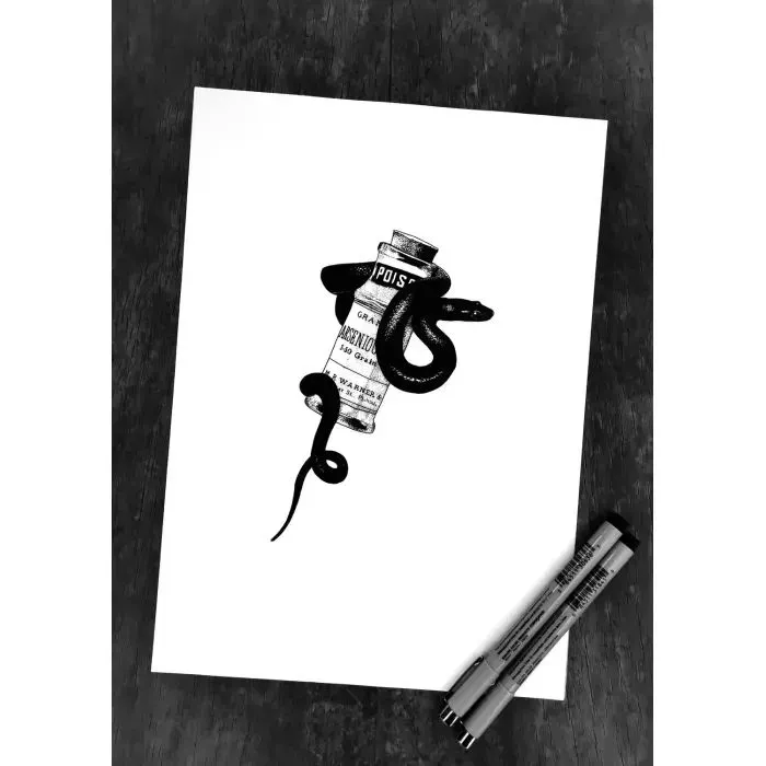 Лайнер Sakura Pigma Micron (0.5) 0,45 мм Черный (084511306448) изображение 9