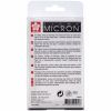 Лайнер Sakura Набор Pigma Micron 8 шт, Черный (8712079459536) изображение 2