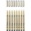 Лайнер Sakura Набор Pigma Micron 8 шт, Черный (8712079459536) изображение 3