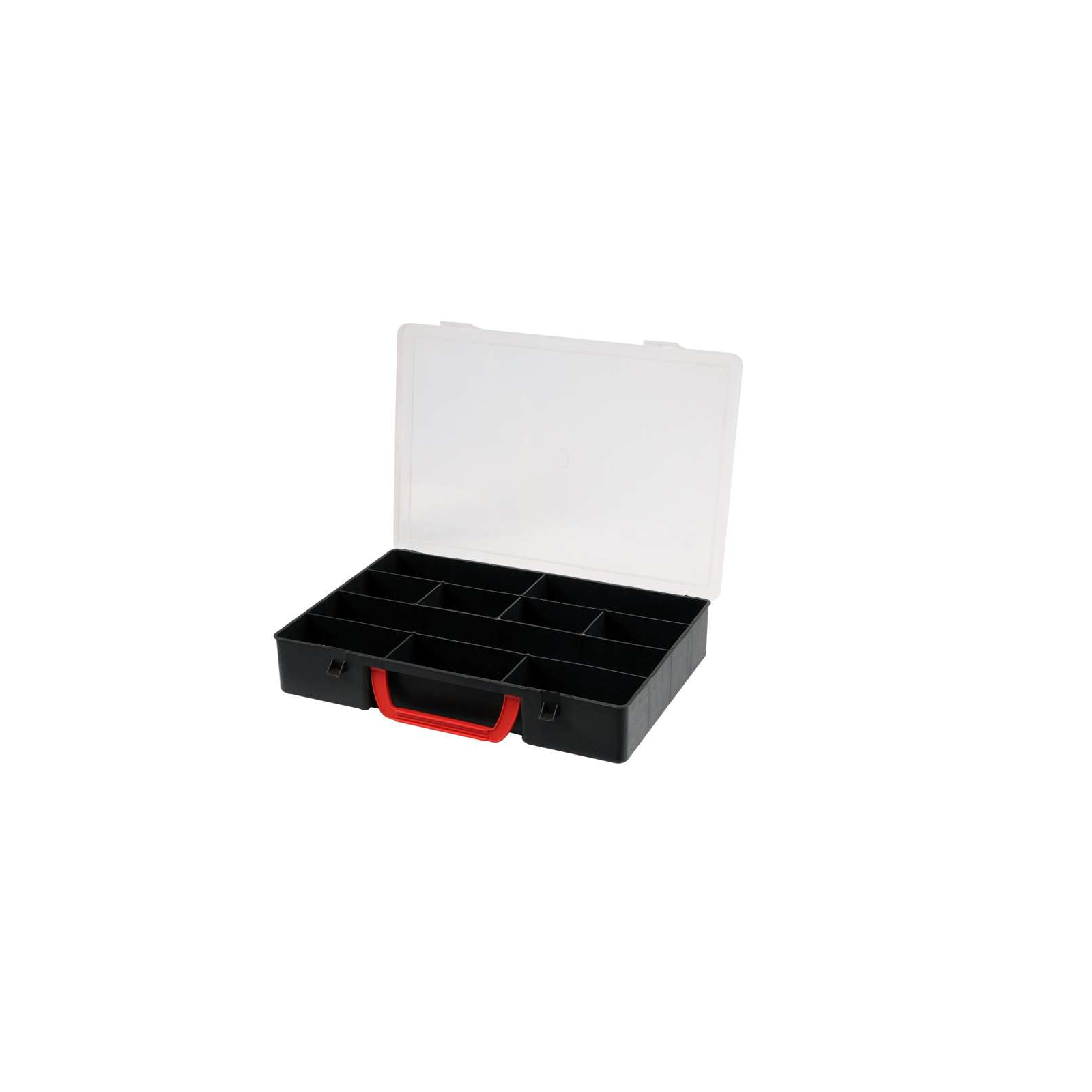 Ящик для інструментів Vorel органайзер, 300x220x55мм, 10 відсіків (78791)