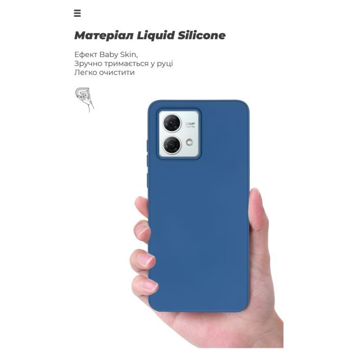 Чехол для мобильного телефона Armorstandart ICON Case Motorola G84 5G Black (ARM70879) изображение 7