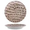 Тарелка G.Benedikt Isabelle кругла 24 см Brown Brush (ISC2124-K0016)