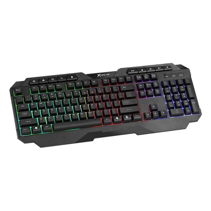 Клавіатура Xtrike ME KB-306 LED USB UA Black (KB-306UA) зображення 2