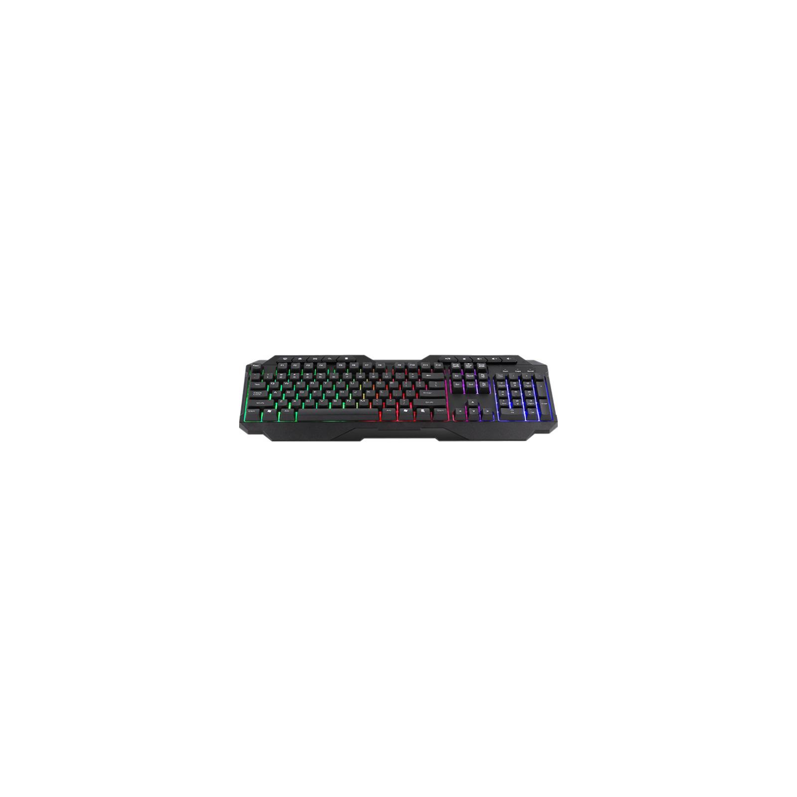 Клавіатура Xtrike ME KB-306 LED USB UA Black (KB-306UA) зображення 3