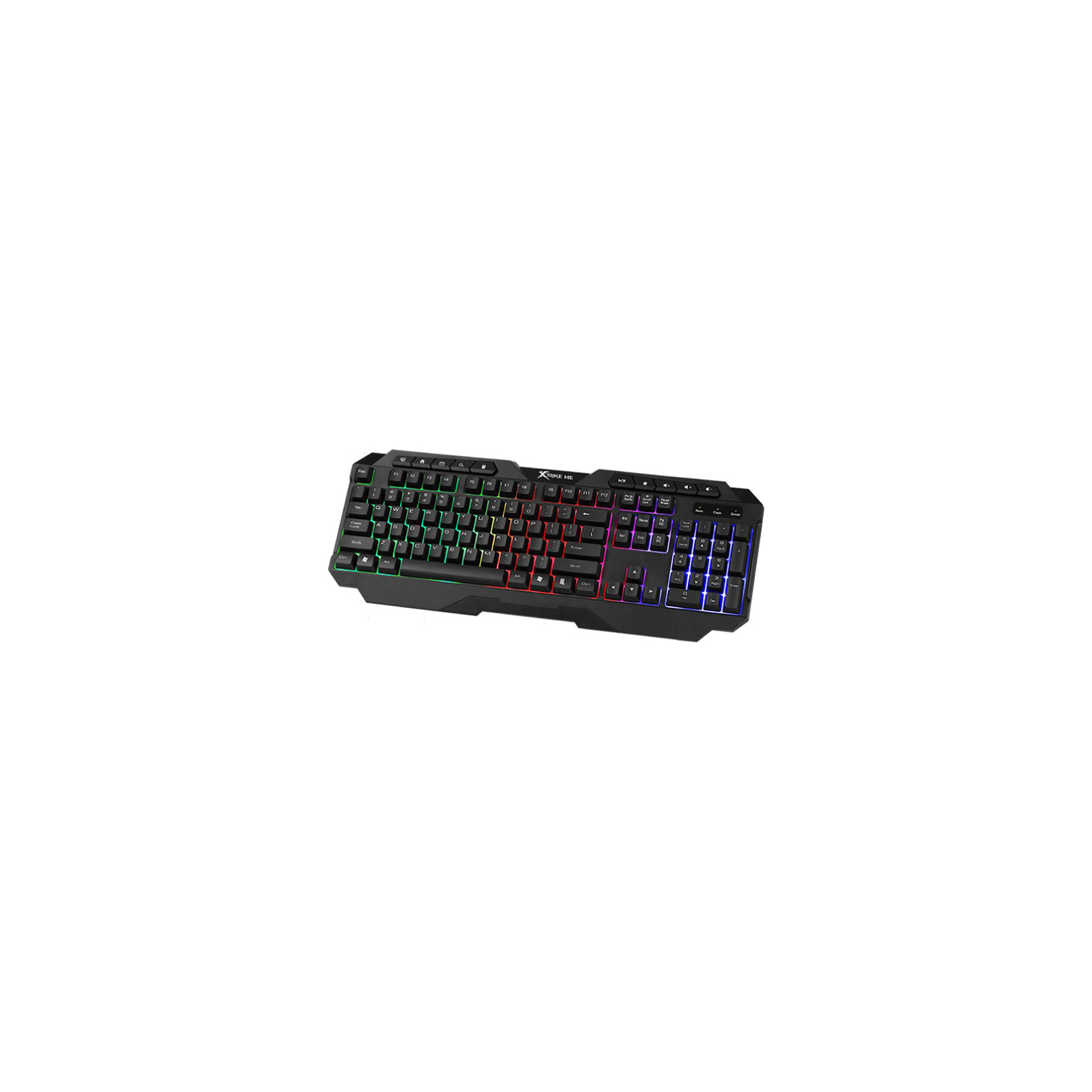 Клавіатура Xtrike ME KB-306 LED USB UA Black (KB-306UA) зображення 4