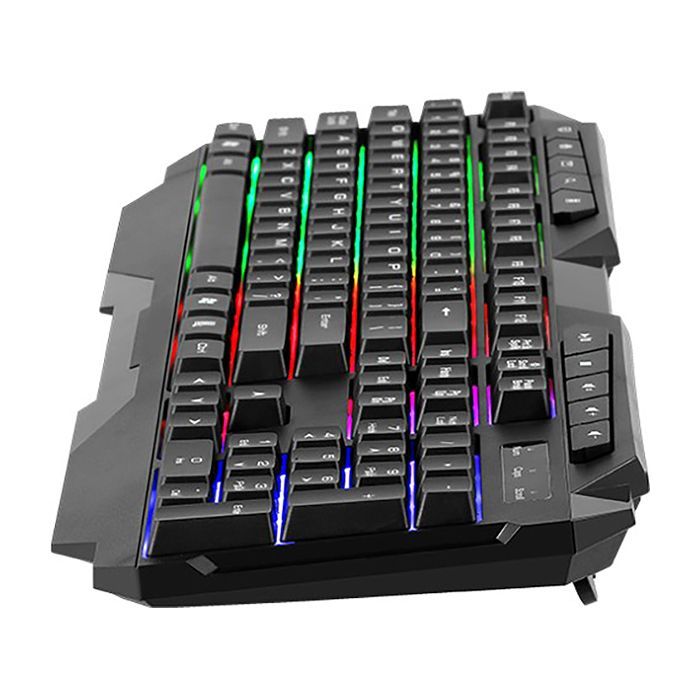 Клавіатура Xtrike ME KB-306 LED USB UA Black (KB-306UA) зображення 5