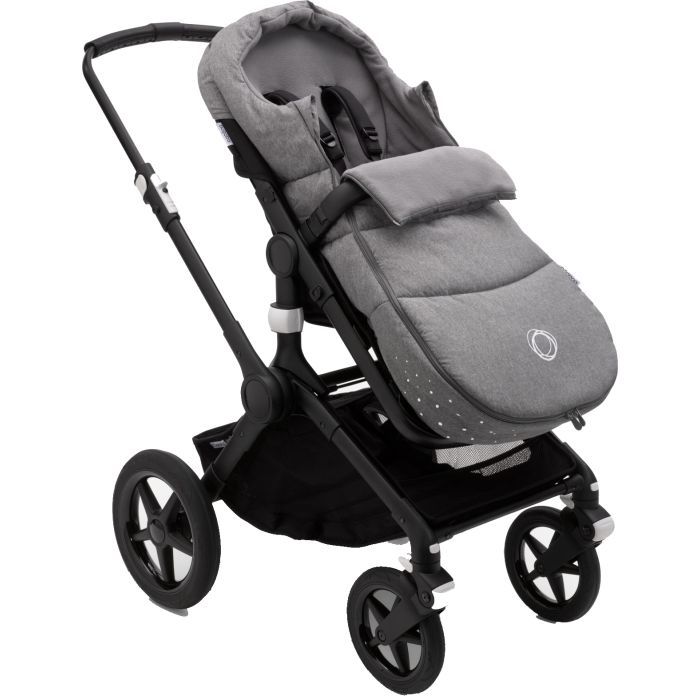 Чехол для ног Bugaboo Footmuff, grey melange (2306010068) изображение 6