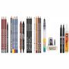 Художественный набор Cretacolor URBAN SKETCHING 24 предмета, металлический пенал (9014400301989) изображение 3