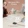 Зарядний пристрій Anker PowerPort 543 Atom III Slim 4 - 65W 22xUSB-C PIQ3.0 (A2046G12) зображення 6