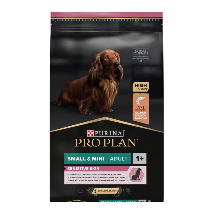 Сухой корм для собак Purina Pro Plan Small&Mini Sensitive Skin с лососем 7 кг (7613035123441) изображение 2