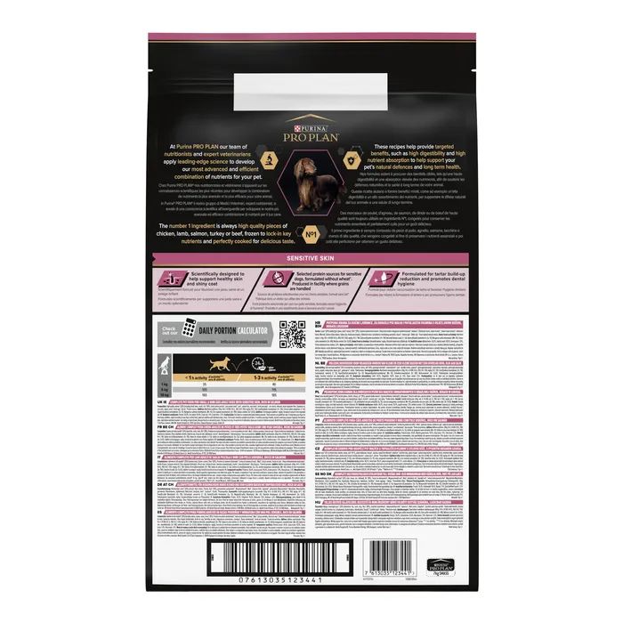 Сухой корм для собак Purina Pro Plan Small&Mini Sensitive Skin с лососем 7 кг (7613035123441) изображение 4