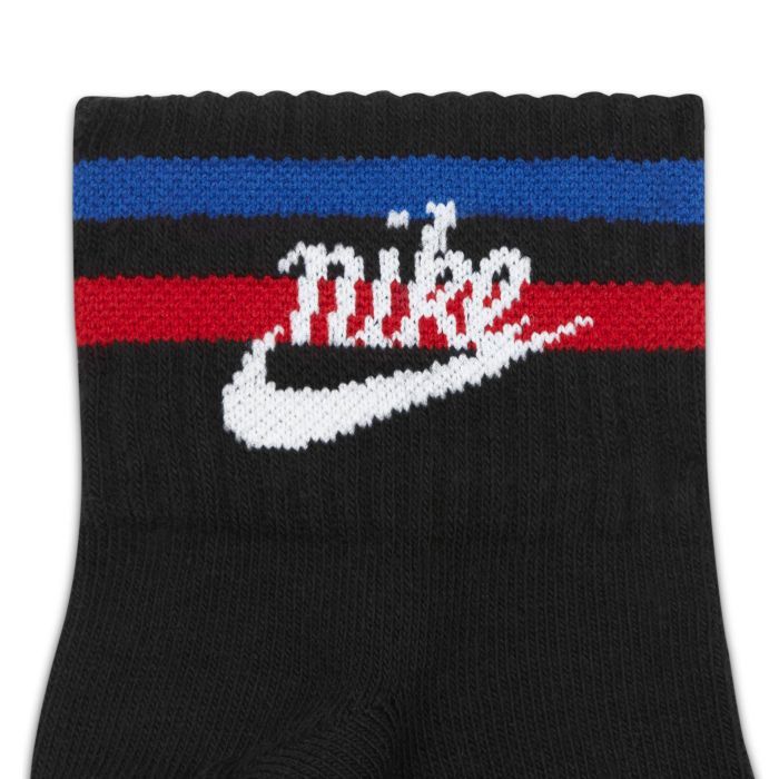 Шкарпетки Nike U NK NSW EVERYDAY ESSENTIAL AN 3PR DA2612-010 46-50 3 пари Чорні (194958590925) зображення 6