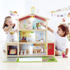 Игровой набор Hape Кукольный дом Особняк с мебелью деревянный (E3405)