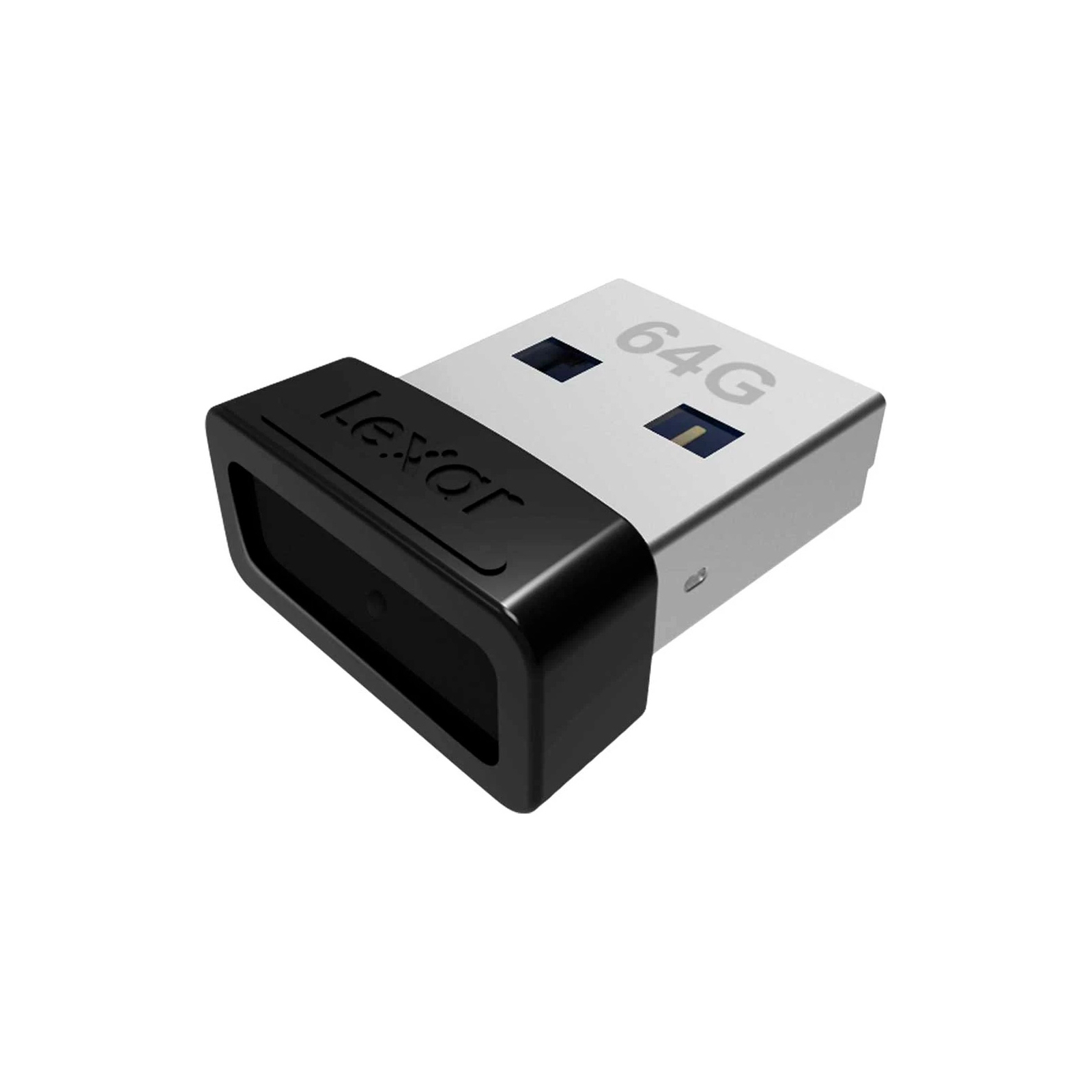 USB флеш накопичувач Lexar 64GB S47 USB 2.0 (LJDS47-64GABBK) зображення 2