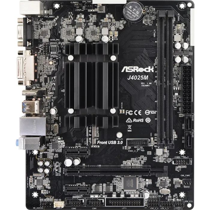 Материнская плата ASRock J4025M