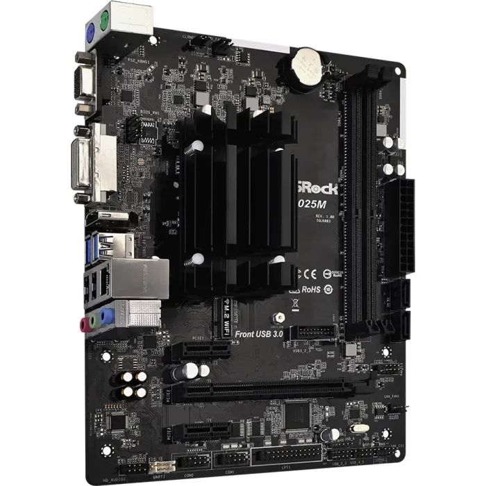 Материнская плата ASRock J4025M изображение 3