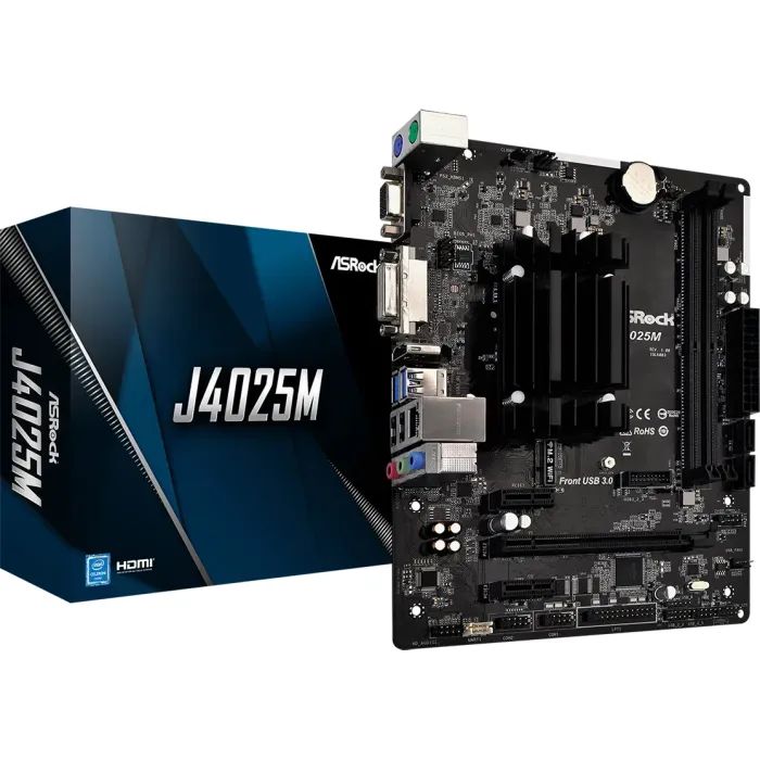 Материнская плата ASRock J4025M изображение 5