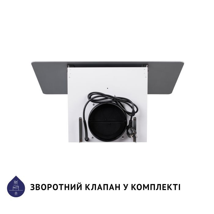 Витяжка кухонна Minola HVS 6224 WH 700 LED зображення 8
